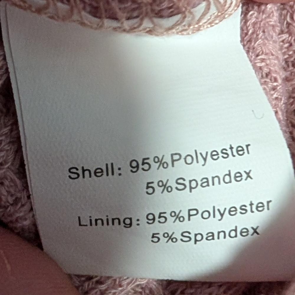 SHEIN Emery Rose Floral Lace Waffle Knit Tank XL (NWOT) - Picture 9 of 9